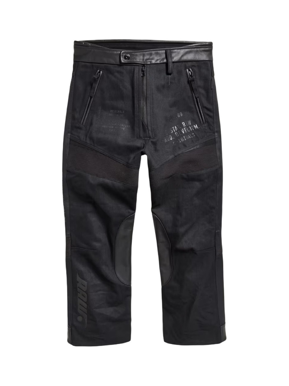 G-Star Women's E Moto L Pants Black NWT Size - Picture 3 of 12